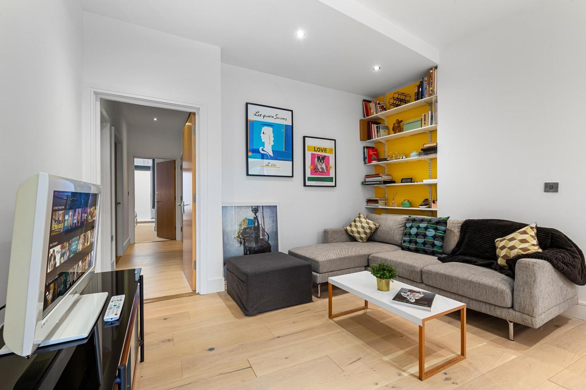 Trendy 2 Bed Flat In Greenwich With Car Parking London Eksteriør bilde