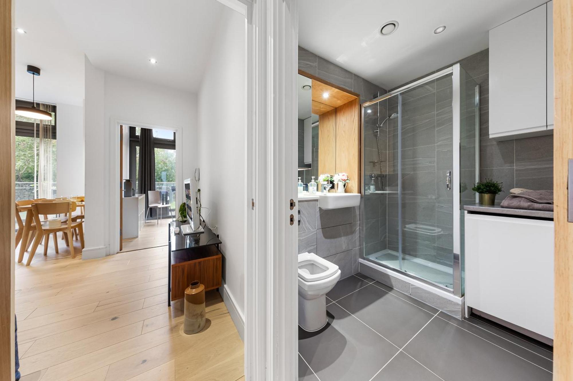 Trendy 2 Bed Flat In Greenwich With Car Parking London Eksteriør bilde